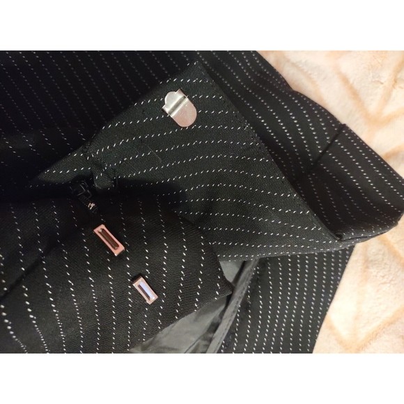 Pret A Porter Suits Pants Size 10 Black And White "Missing 1 Clasp" - Picture 5 of 9
